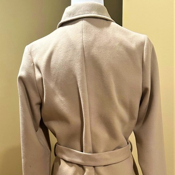 Who What Wear Belted Coat MBeautiful - Picture 3 of 6